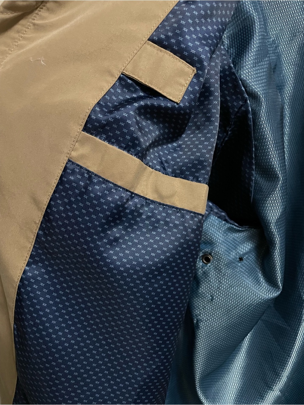 Hart Schaffner Marx Lightweight Tan Jacket Men’s Medium - Picture 3 of 13